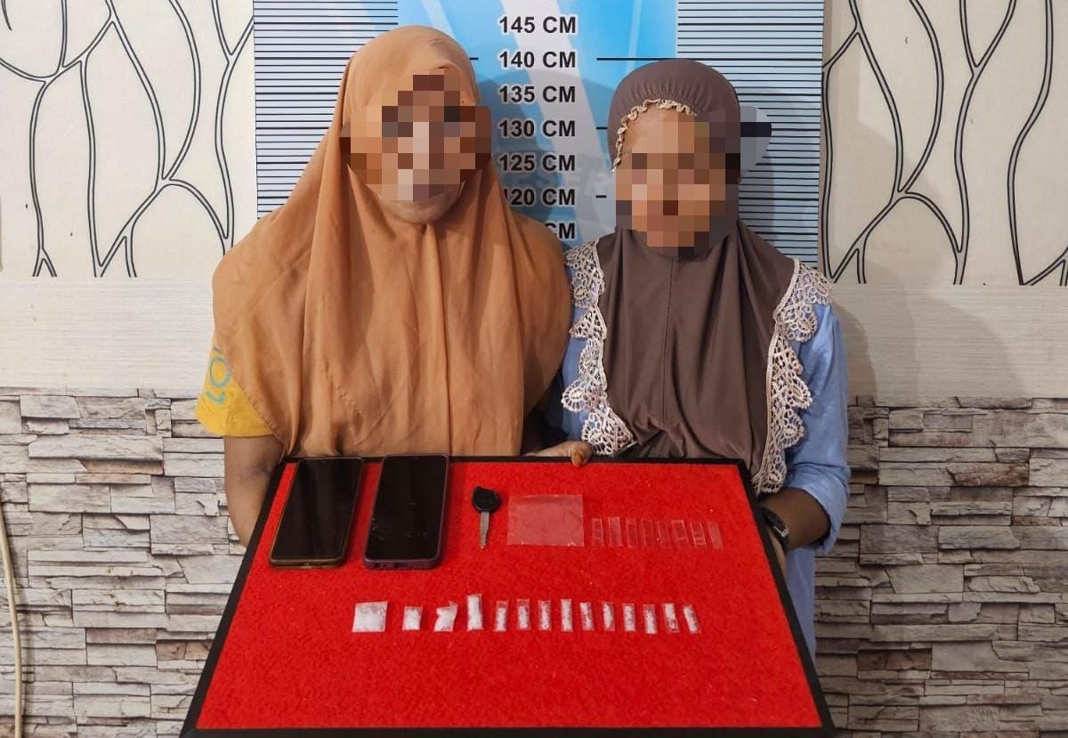 Jual Sabu, Dua IRT Ditangkap