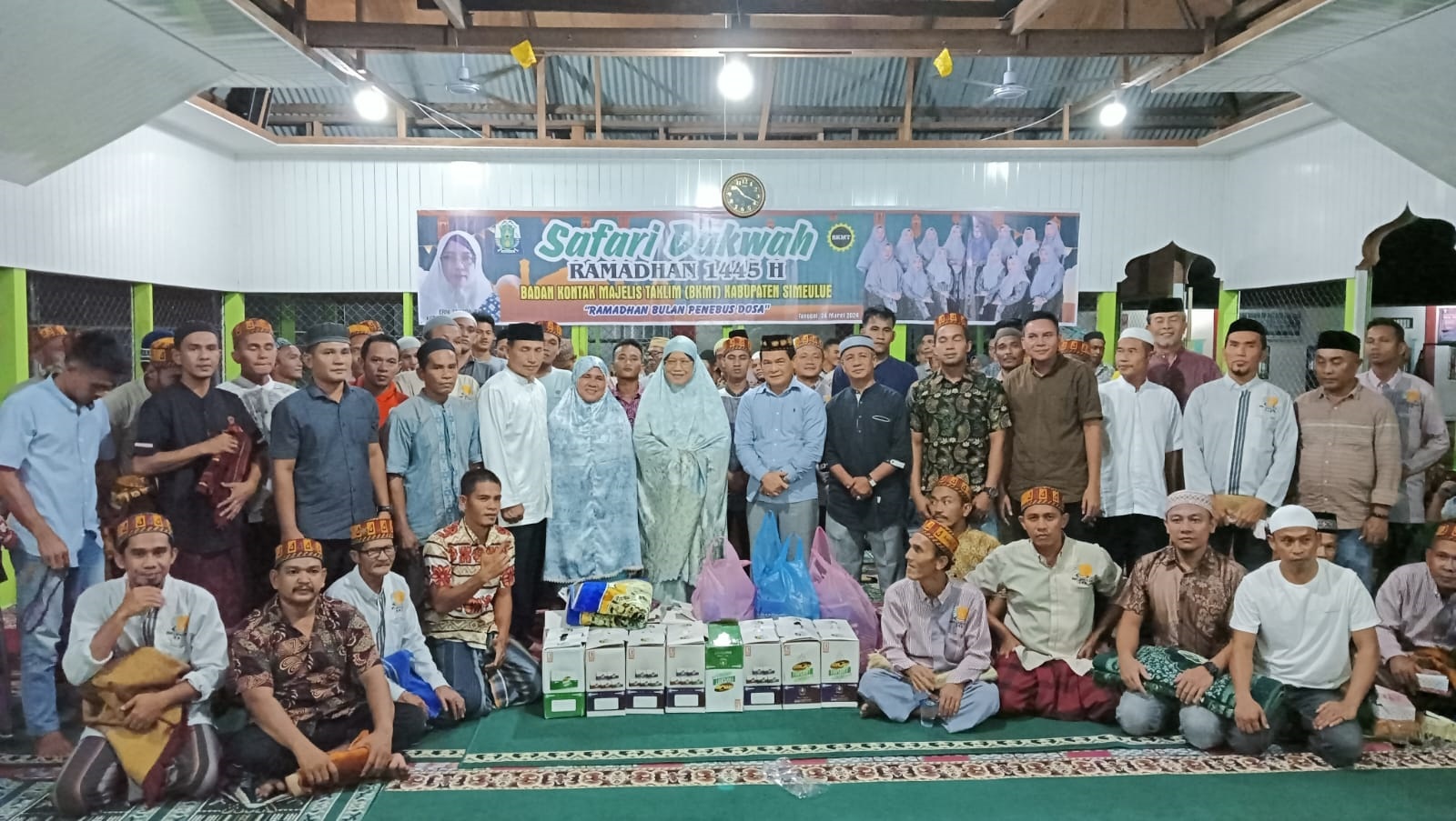 BKMT Simeulue Bukber WBP Lapas Kelas III Sinabang
