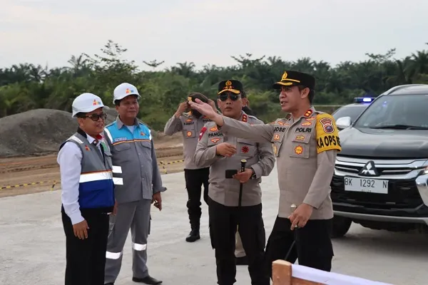 Antisipasi Macet, Kapoldasu Pastikan Kesiapan Jalur Tol Tebingtinggi - Indrapura