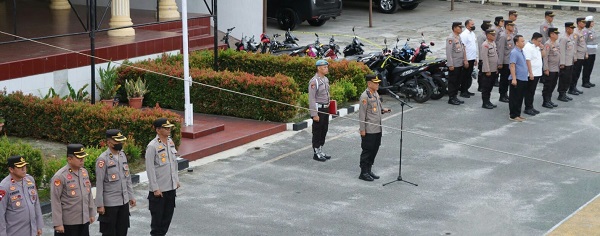 Personel Polres P.Siantar Diminta Laksanakan Program Prioritas Kapoldasu