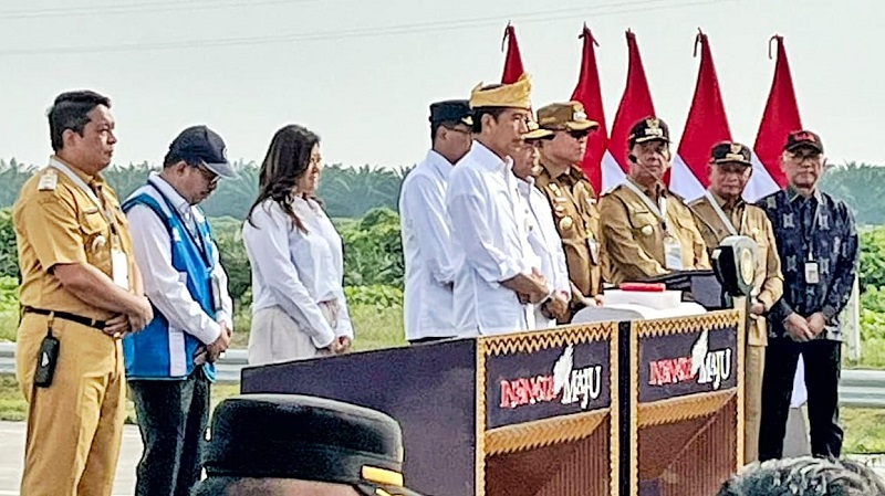 Bupati Simalungun Hadiri Peresmian Jalan Tol Ruas Kuala Tanjung-Tebingtinggi-Parapat