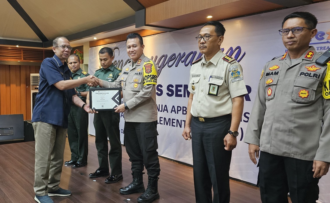 Kapolres Sabang Terima KPPN Awards 2023