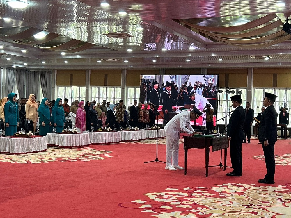 Moetaqqien Hasrimi Resmi Pj Wali Kota Tebingtinggi