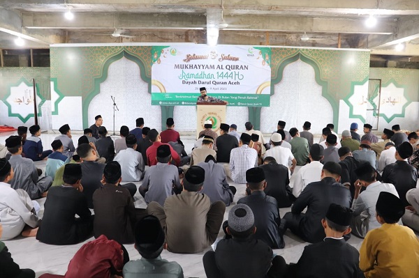 222 Santri Dayah DQA Ikut Progran Mukhayyam Alquran Selama Ramadan