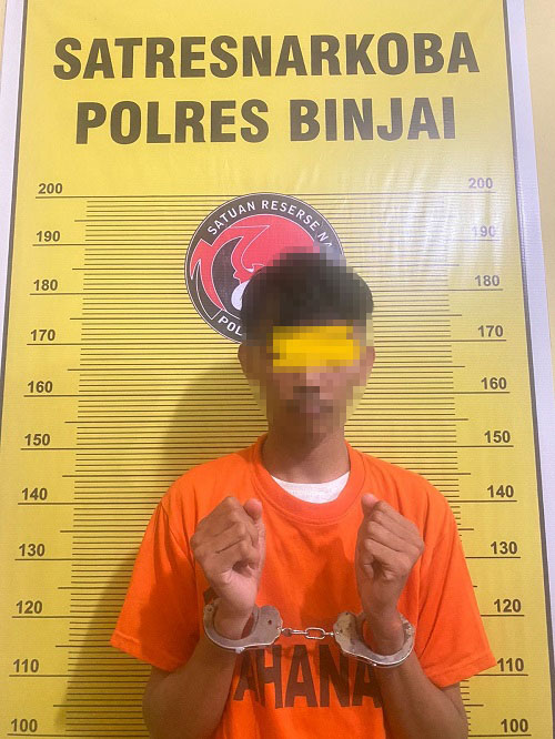 Polres Binjai Amankan 3 Tersangka Pengedar Ekstasi