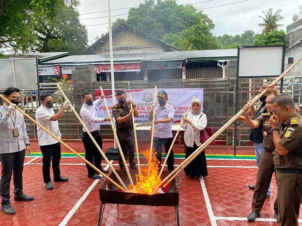 Kejari Sabang Musnahkan Barang Bukti Narkoba