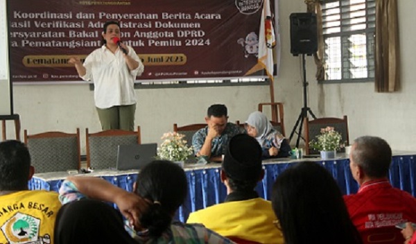 Hanya 10 Bacaleg Penuhi Syarat Dari 482 Bacaleg Di P.Siantar