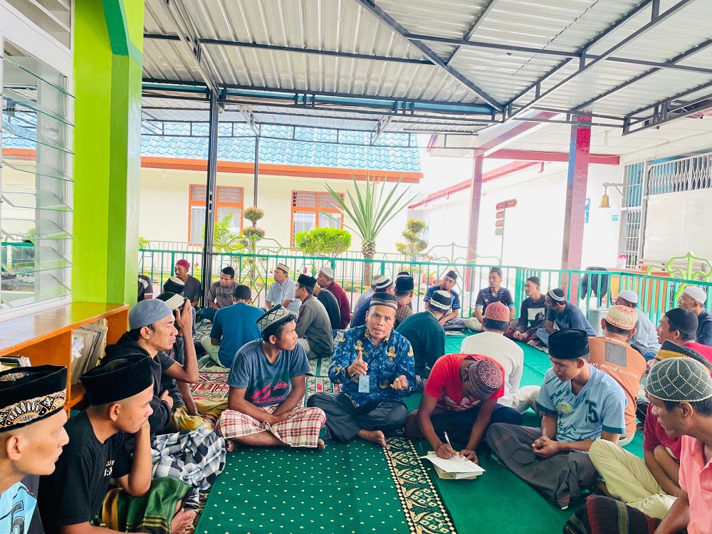Lapas Siborongborong Penyuluhan Agama Islam Kepada Warga Binaan