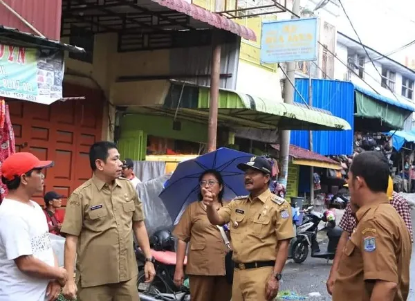 Tahun Ini Pasar Tavip Binjai Diratakan, Pedagang Direlokasi