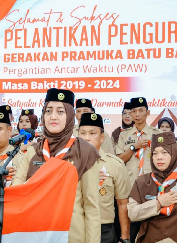 Ny Maya Kakwarcab Gerakan Pramuka Batubara