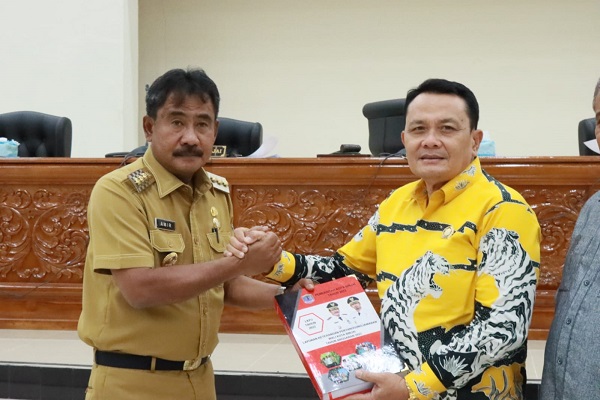 Wali Kota Binjai Hadiri Rapat Paripurna Penyampaian LKPJ