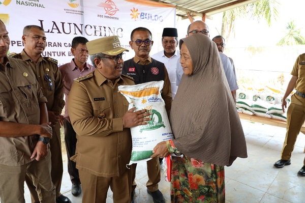 71,8 Ton Beras Cadangan Pemerintah Untuk Masyarakat Miskin Aceh Utara