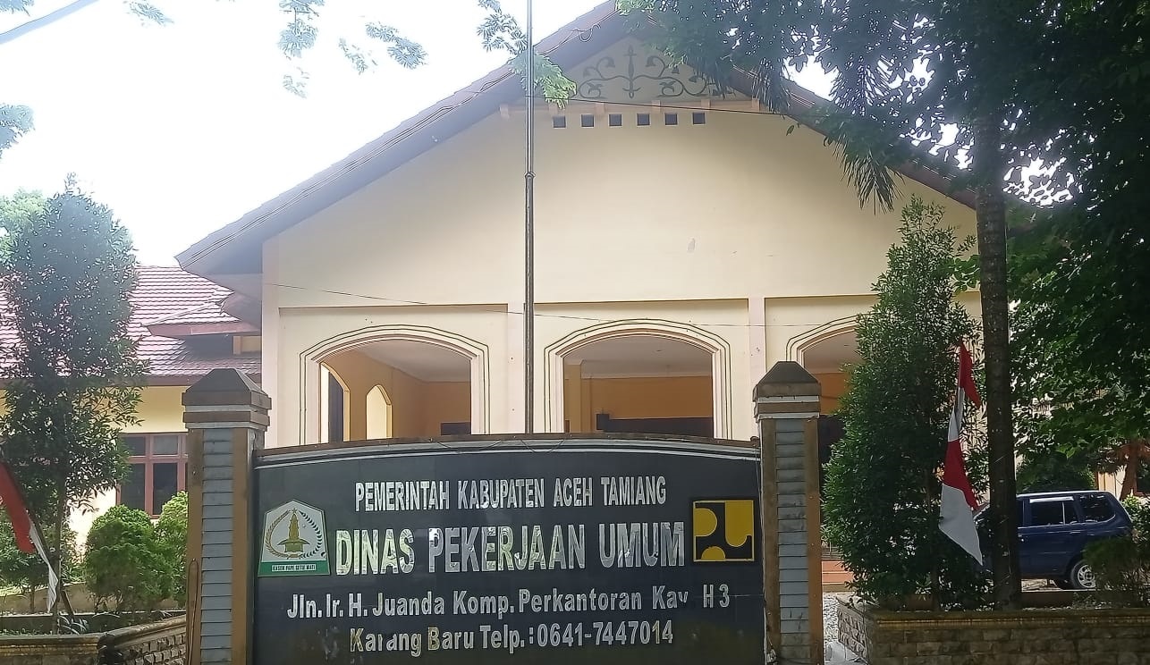 Dinas PUPR Aceh Tamiang Terkesan Tutupi Realisasi Pekerjaan Swakelola