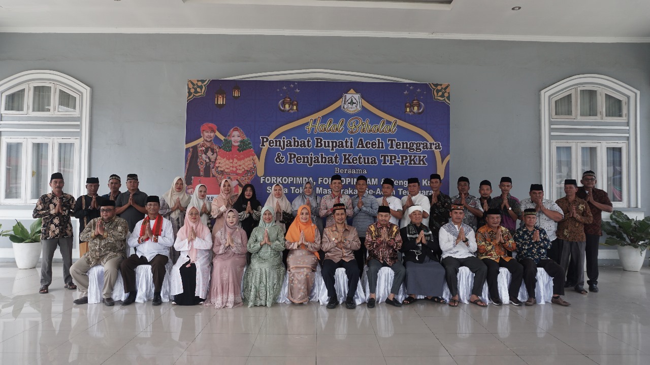 Pererat Silaturahmi, Pemkab Agara Gelar Halal Bihalal Dengan Forkopimcam