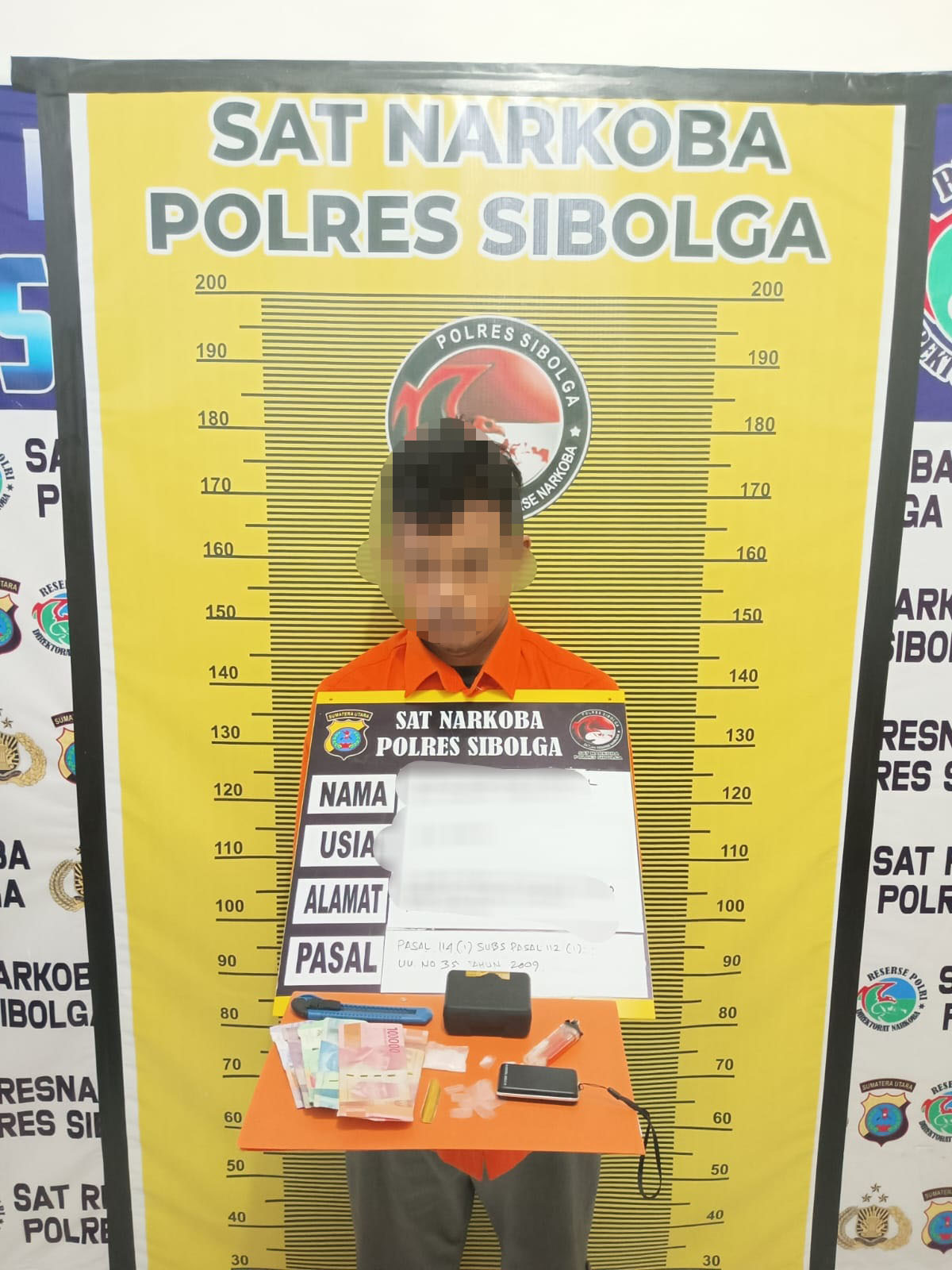 Pengedar Sabu Diciduk Polisi