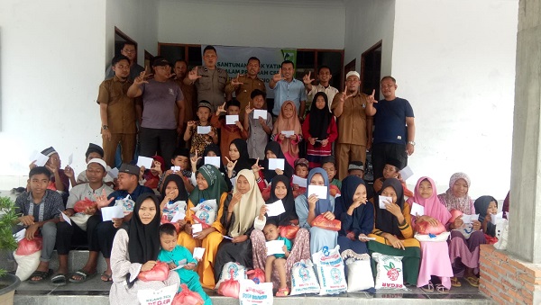 Jelang Idul Adha, PT KPU Santuni 35 Anak Yatim