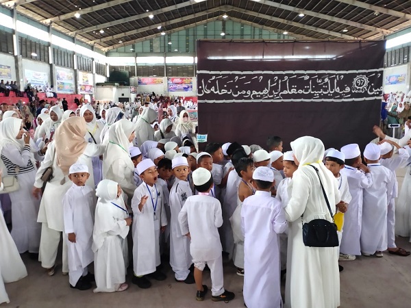 Ribuan Murid TK/RA Ikut Manasik Haji