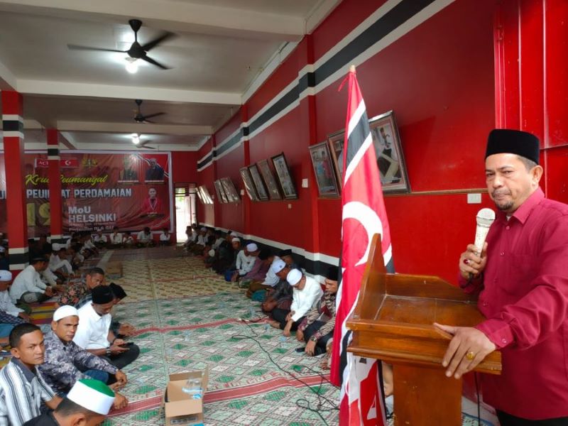 Ketua DPRK Aceh Utara: "Tahun Depan, Pemkab Wajib Rayakan Hari Damai Aceh"