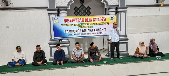 Gampong Lam Ara Eungkit Gelar Musdes Penyusunan RKPG TA 2025