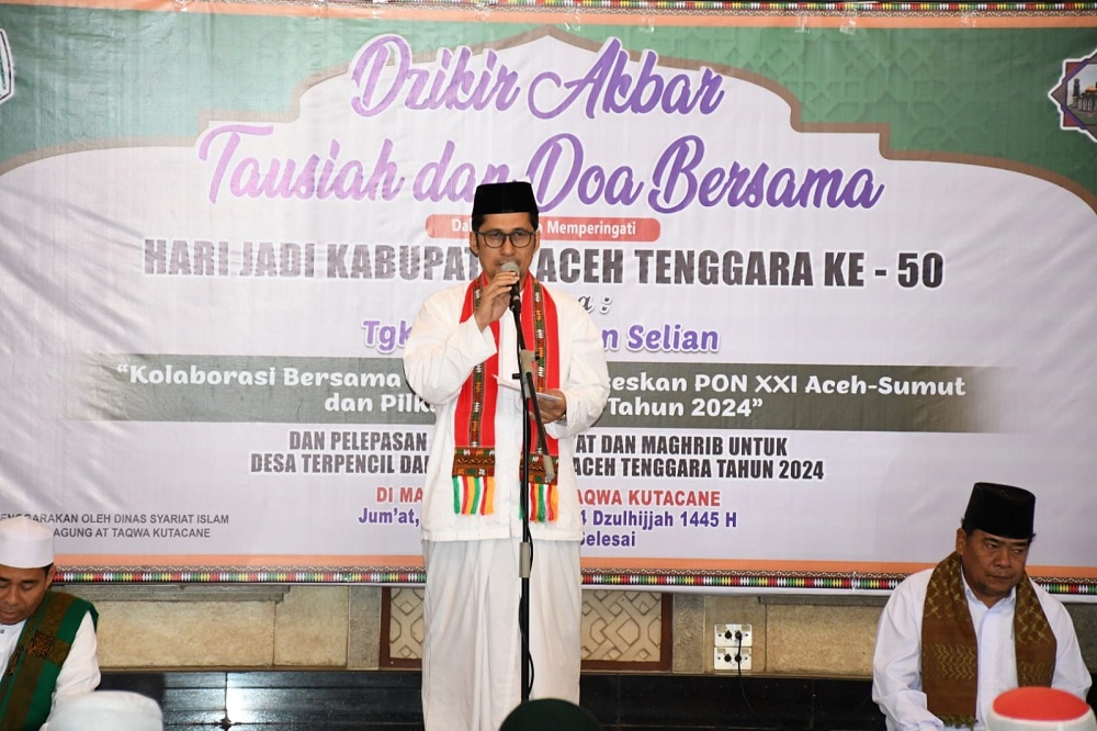 Zikir Akbar HUT Ke-50 Aceh Tenggara
