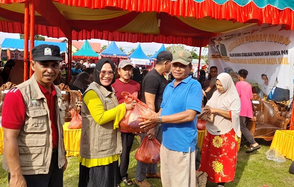 Dinas Pangan Siagakan 400 Paket Sembako, Semarak HBN Ke-75