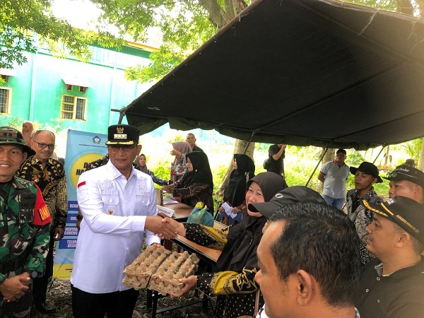 Penutupan TMMD Ke-118 Kodim 0107/Aceh Selatan Diwarnai Pasar Murah