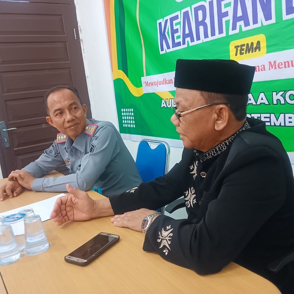Kalapas Langsa dan MAA Bahas Kearifan Lokal