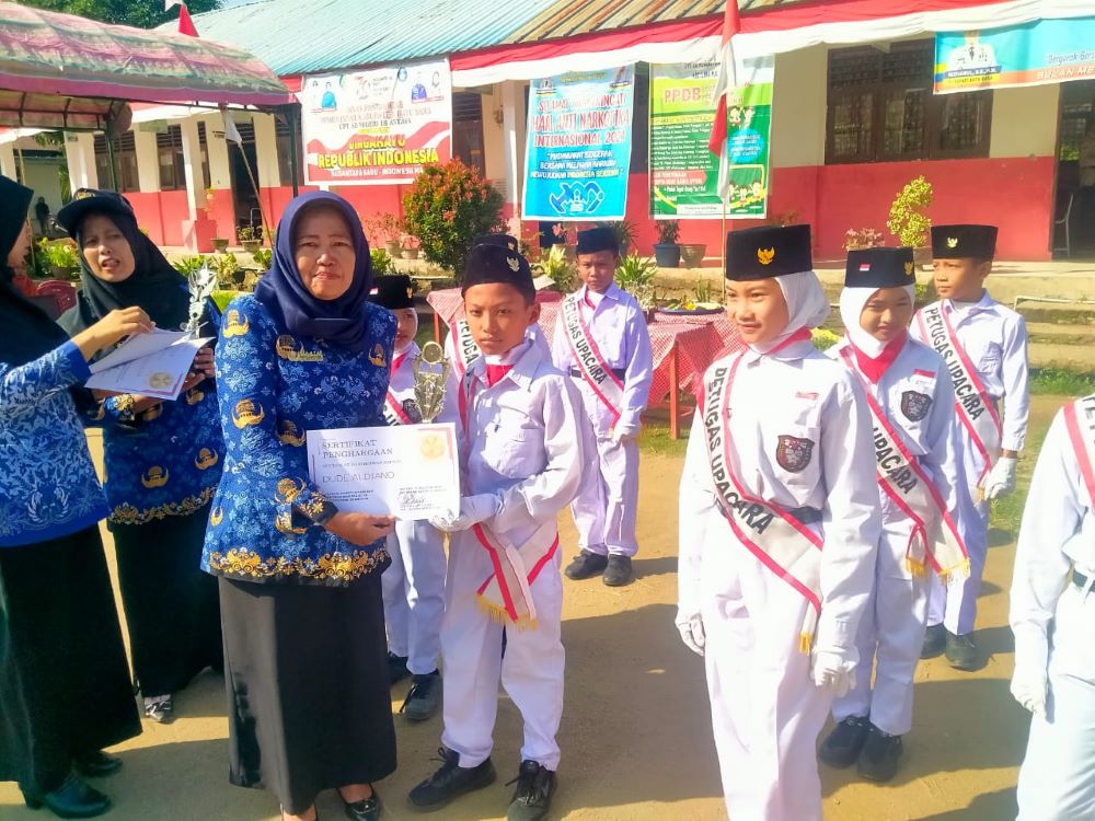 Puncak Peringatan HUT Kemerdekaan RI Di SDN 16 Antara