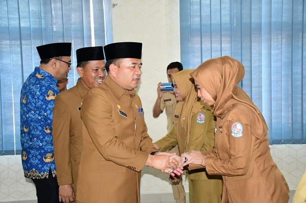 Sekdakab DS Lantik 3 Kepala Puskesmas Dan 1 Kasubbag TU