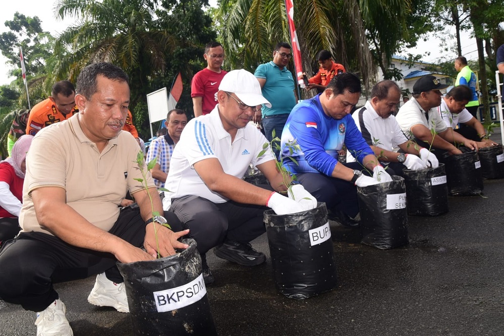 Pj Bupati DS Launching Gerakan Menanam Cabai