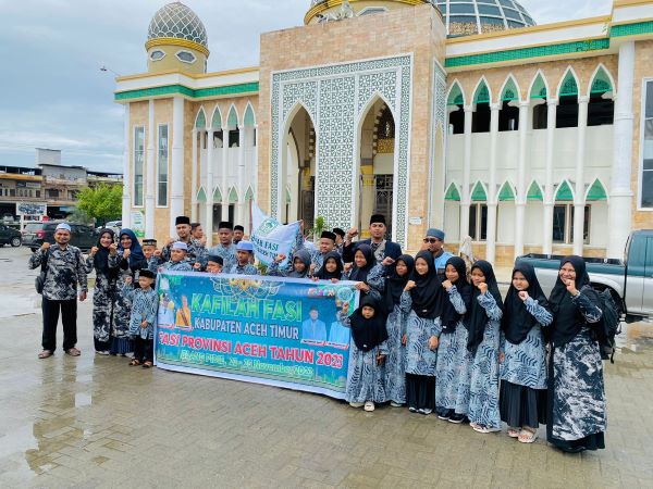 Bupati Lepas Kafilah FASI Aceh Timur