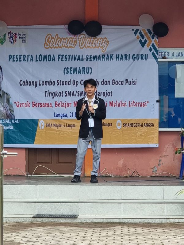 SMAN 4 Langsa Gelar Festival Semaru