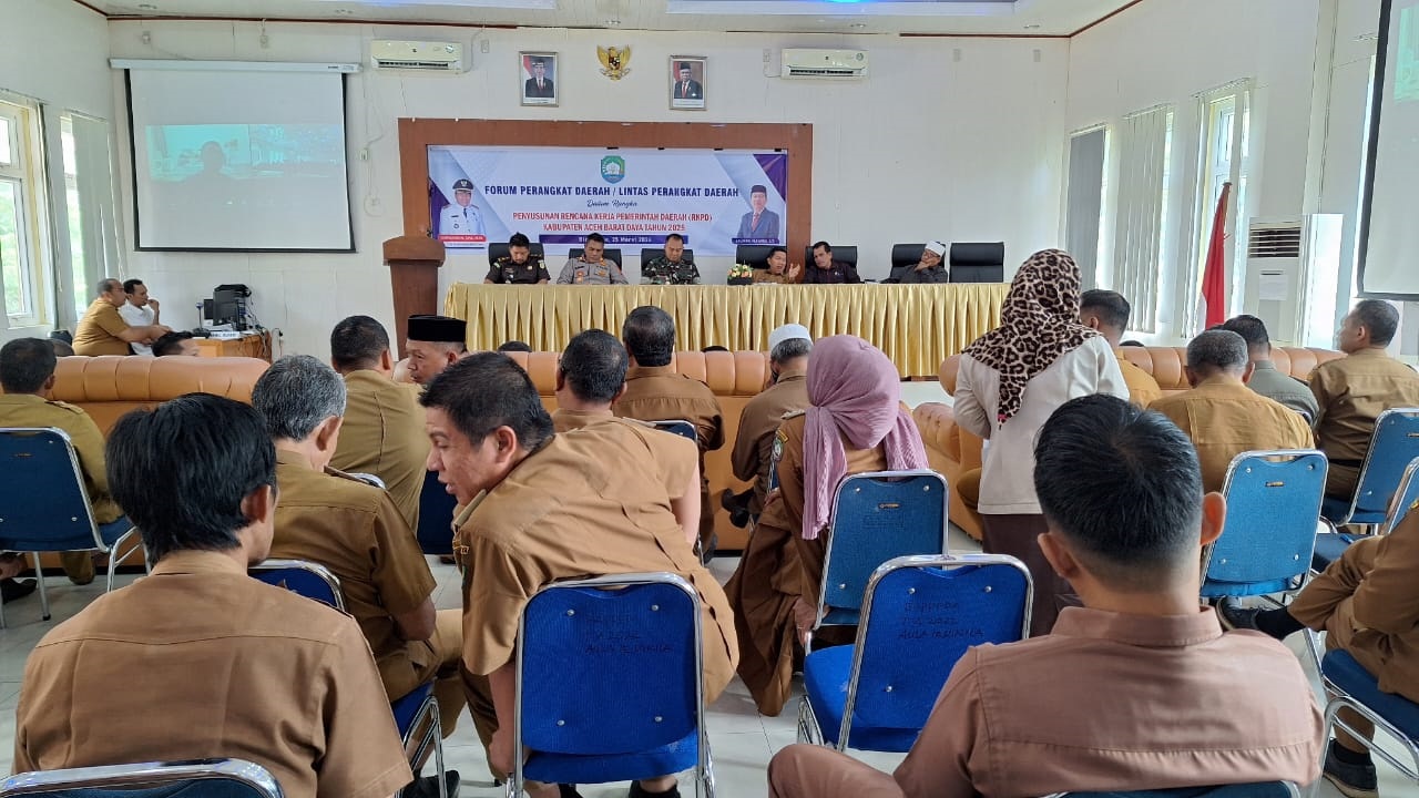 Pj Bupati Abdya: Musrenbang Bukan Sekedar Seremonial Yang Bersifat Formalitas
