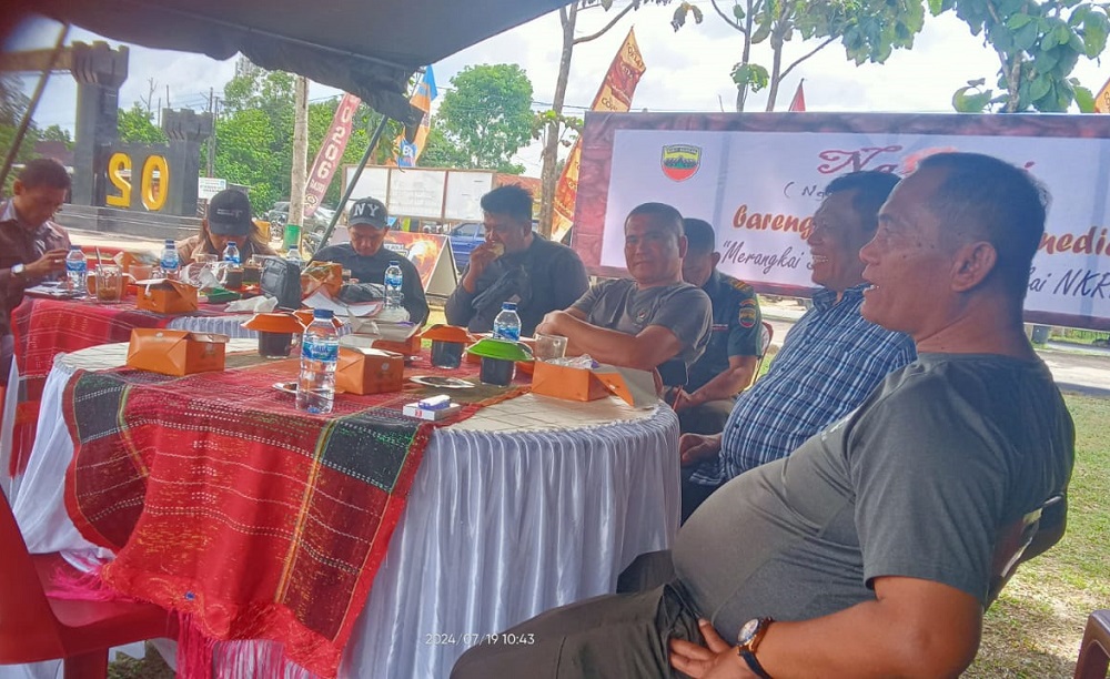 Dandim 0206/Dairi Silaturahmi Bersama Wartawan