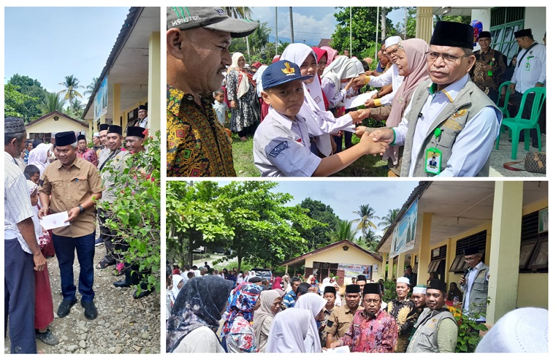 Baznas Palas Salurkan Zakat Kepada 766 Pelajar Mustahiq