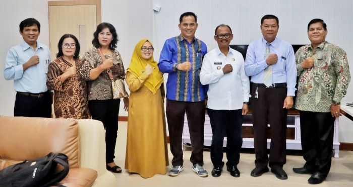 Plt Bupati Simalungun, Terima Kunjungan Panitia Mubes Ke-29 GPDI Tahun 2025