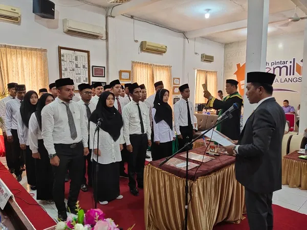 KIP Langsa Lantik 25 PPK