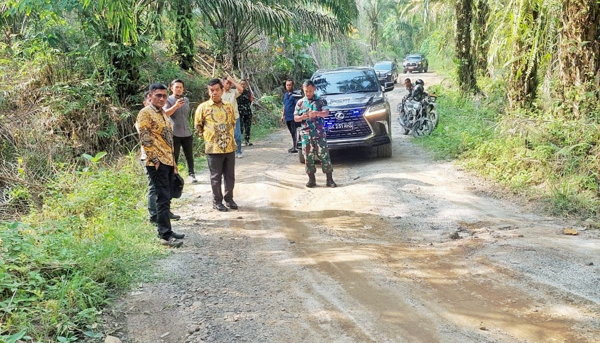 Sepanjang 4,5 Km Jalan Penghubung Damakkitang - Silou Dunia Segera Diperbaiki