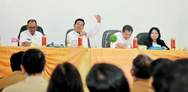 Bupati Dan Wabup Simalungun Sambut Tim BPK RI Perwakilan Provsu