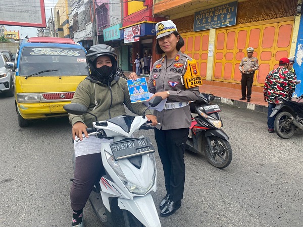 Operasi Zebra 2023, Satlantas Polres Binjai Tilang 315 Pengendara