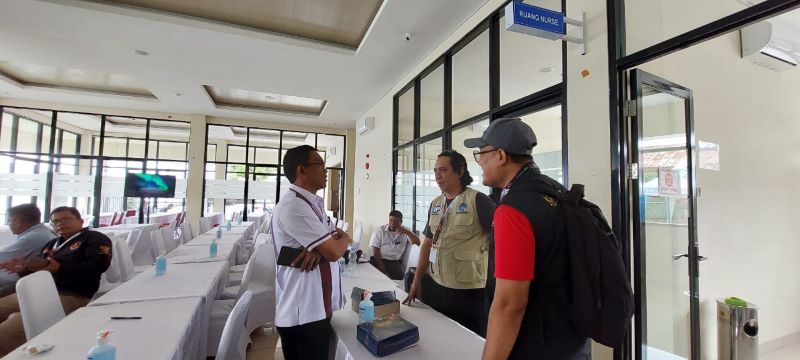 Kadis Kominfo Toba Cek Kesiapan Media Center AJWC Di Balige