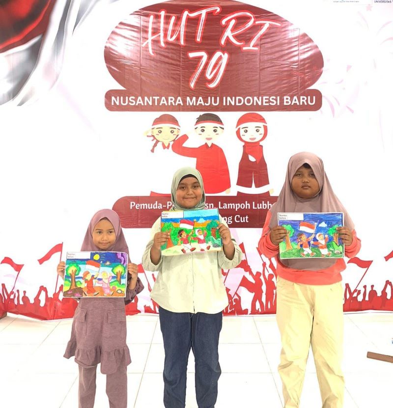 Peringati HUT Ke-79 RI Pemuda Lampoh Lubhok Gelar Aneka Lomba