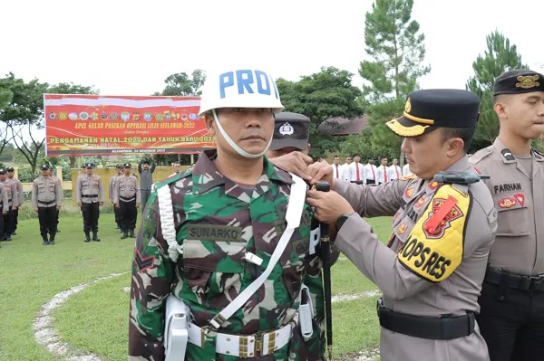 Jelang Nataru, Polres Abdya Gelar Operasi Lilin