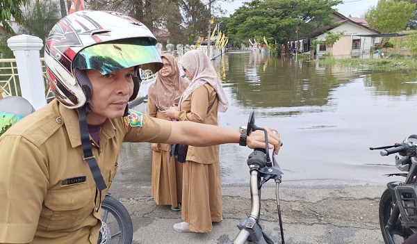 Pidie Banjir Lagi, Kantor Bupati Terendam Air