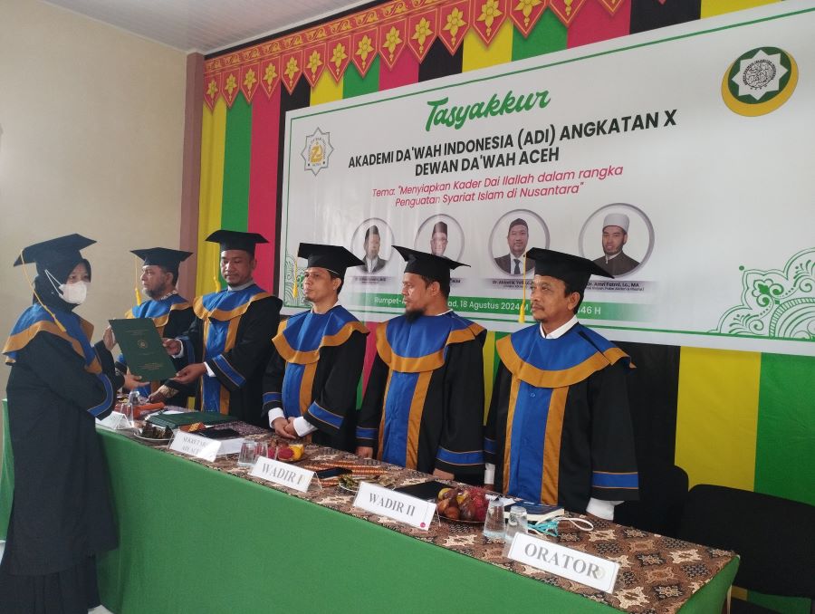 ADI Aceh Wisuda 12 Dai Angkatan X