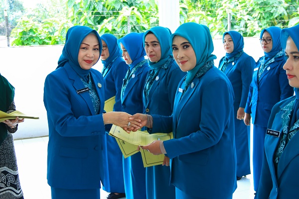 Eli Mahrani Minta Ketua TP PKK Kecamatan Penuh Tangungjawab