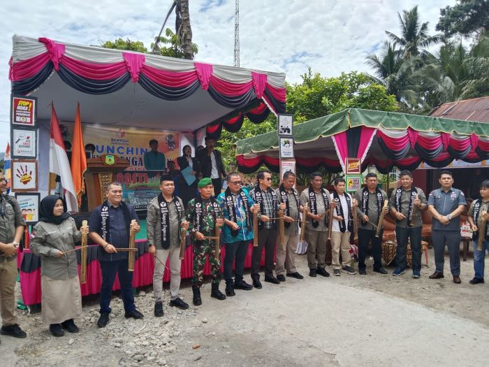 Pj Bupati Palas Hadiri Launching Kampung Pengawasan