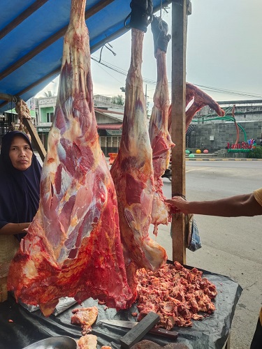 Meugang Perdana Di Langsa Harga Daging Rp170 ribu