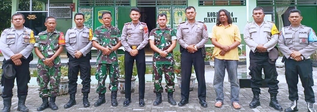 Kapolsek Siantar Barat Kunjungi Koramil 04