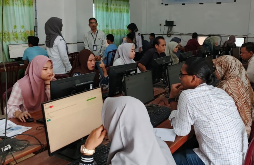 KIP Aceh Tamiang Gelar Ujian Tertulis PPK Pilkada